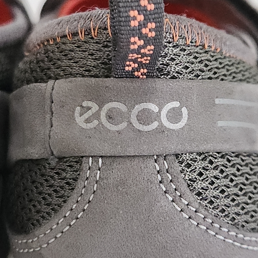 ECCO Mary Jane Sport Flats - gray/pink - (36 EU = US 5-5.5) - Perfect condition - Picture 10 of 13